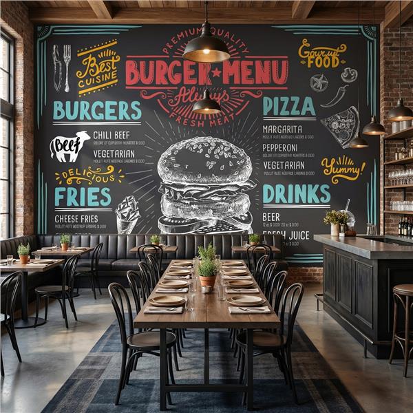 Restoran Cafe & Bar Duvar Kağıdı 173